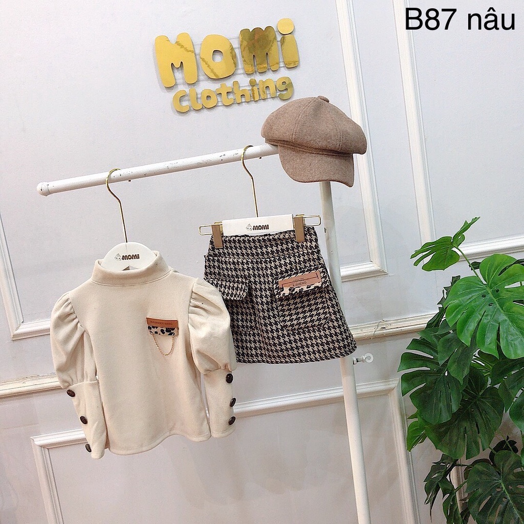 Bộ váy dạ bé gái hàng quảng châu cao cấp - B87 - CAM KẾT HÀNG Y HÌNH