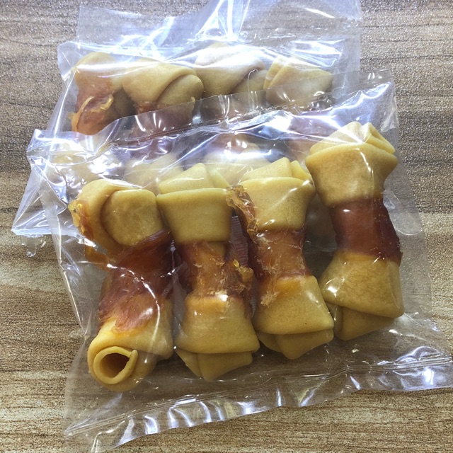 [ Xương sữa / da bò cuộn thịt ] Bánh Thưởng , snack thưởng , đồ ăn vặt