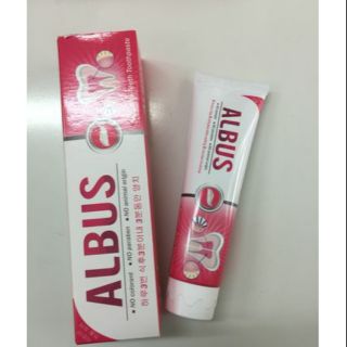 kem đánh răng Albus Sensitive Teeth Toothpaste chống ê buốt và chảy máu chân răng