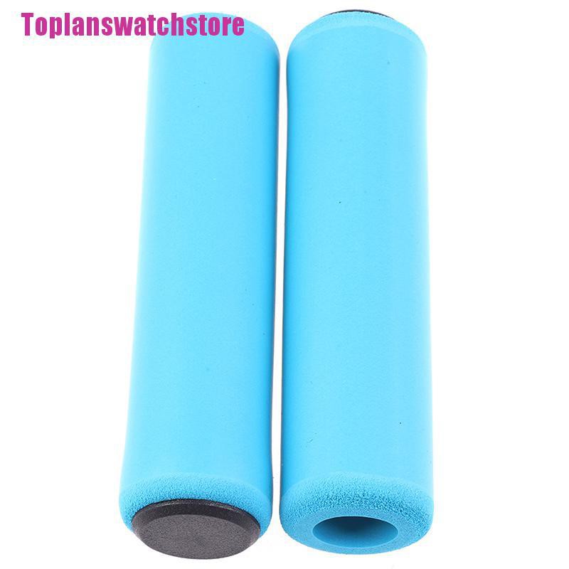 Bộ 2 Vỏ Bọc Tay Lái Xe Đạp Bằng Silicon Mềm Chống Trượt