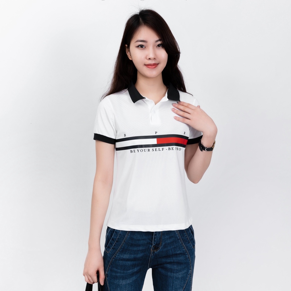 ÁO POLO CỔ BẺ TOMY CAO CẤP NỮ DÀNH CHO CÁC CHỊ EM