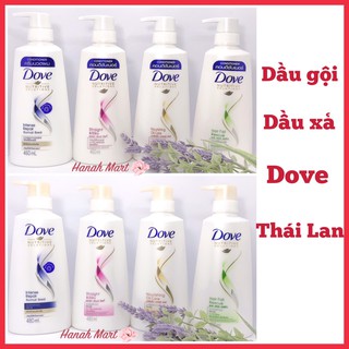 Dầu gội, xả dove Thái Lan mềm mượt 450ml - 450ml