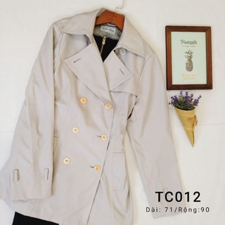 [Ảnh thật] Trench coat dáng dài