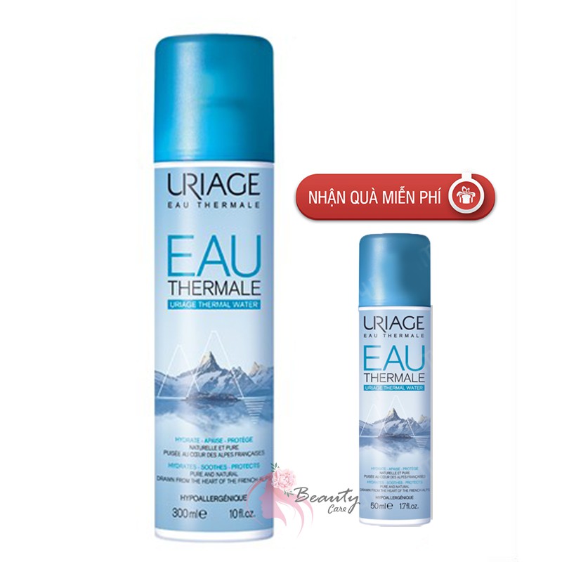 URIAGE Xịt Khoáng Dưỡng Da EAU THERMALE WATER 300ML Tặng Xịt Khoáng 50ml