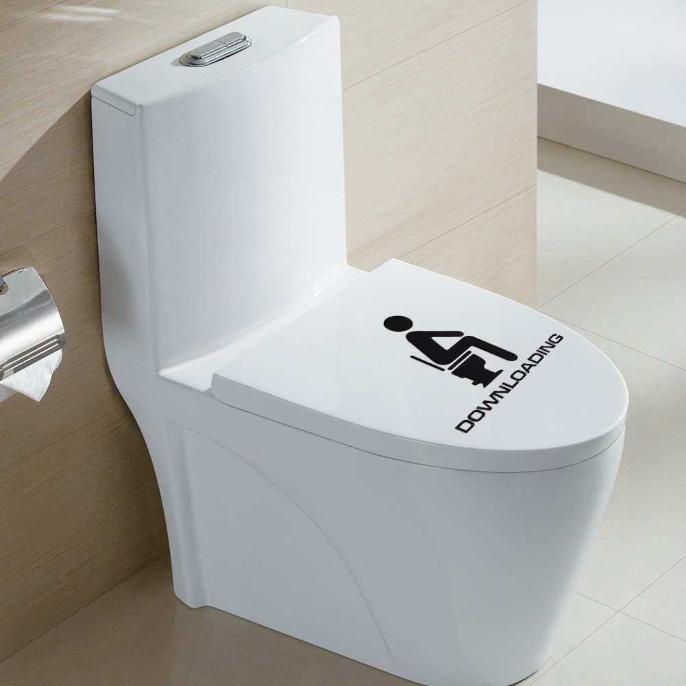 Decal Dán Toilet Ngộ Nghĩnh