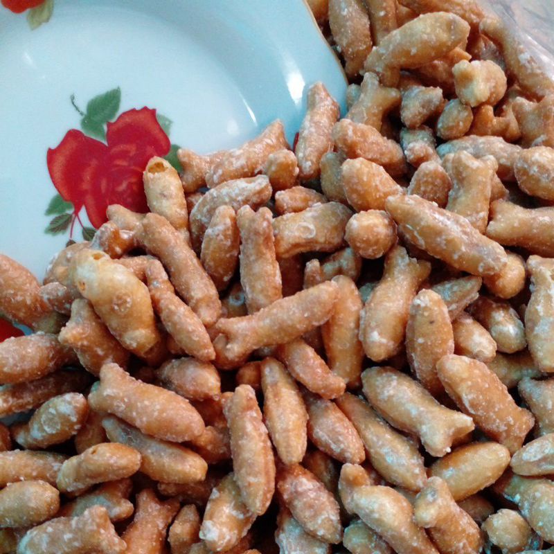 quẩy hình cá cá tẩm  đường