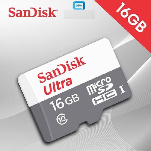 Thẻ nhớ 64GB/32GB/16GB – Ultra MicroSD Dùng Loa Đọc Thẻ Cực Tốt Lưu Trữ Video Camera Các Loại