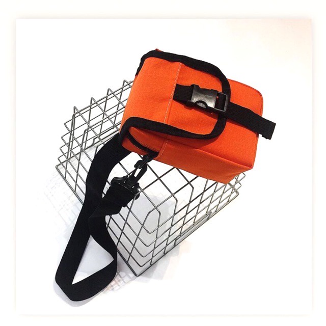Túi Đeo Chéo Nam Nữ Unisex 🎒 FREESHIP🎒Túi Màu Cam