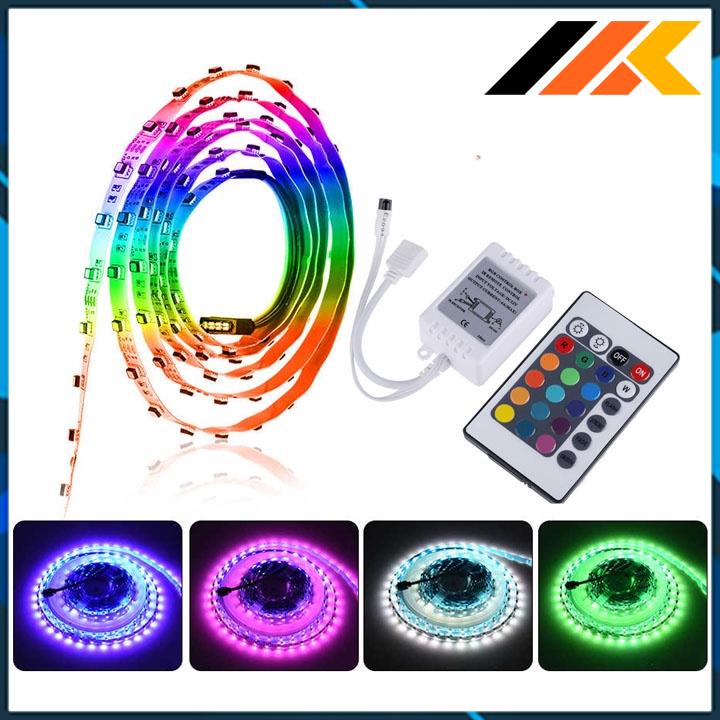 LED DÂY DÁN 7 MÀU (RGB) 12V 3A BỘ ĐIỀU KHIỂN HIỆU ỨNG (CHƯA BAO GỒM NGUỒN) - Linh Kiện TuHu