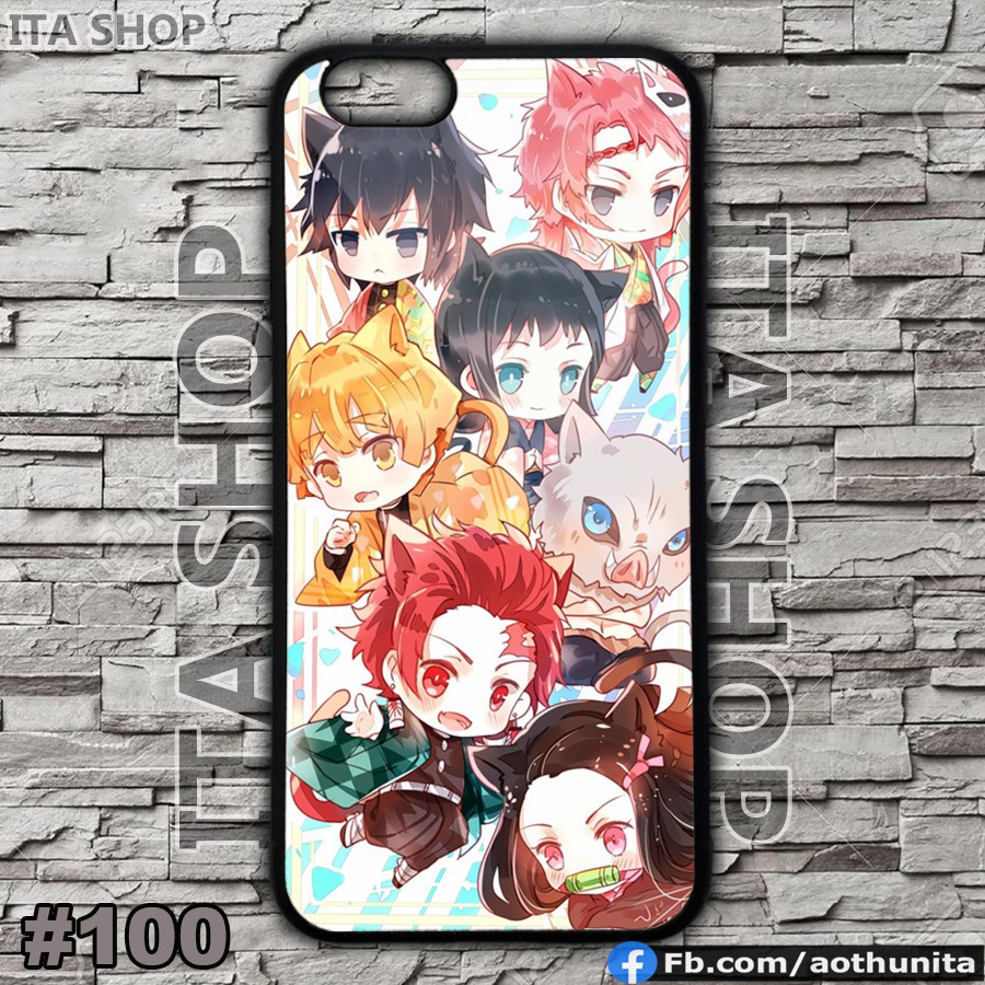 Ốp lưng Kimetsu no Yaiba Chibi - Ốp lưng Anime cho các máy