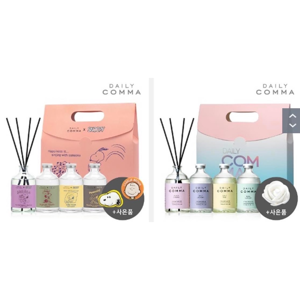 Set tinh dầu thơm phòng hãng Daily comma chai 100ml