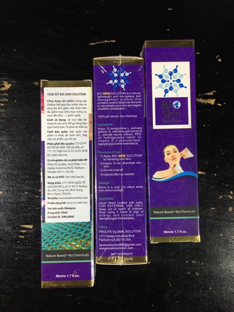 Chai xịt BIO SKIN SOLUTION - Cung cấp dưỡng chất cho da | BigBuy360 - bigbuy360.vn