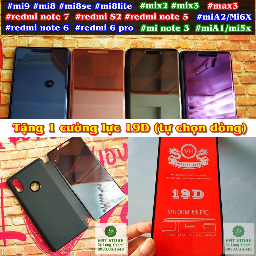 BAO DA TRÁNG GƯƠNG XIAOMI MI MIX 2 - MI MIX 3 - MI MAX 3 - MI NOTE 3