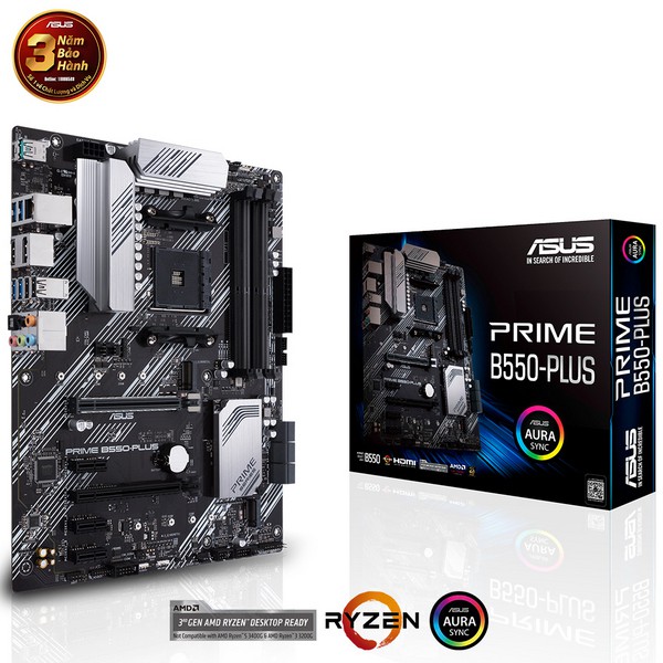 Main Asus Prime B550-Plus (Chipset AMD B550/ Socket AM4/ VGA onboard)