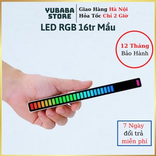 Thanh LED RGB Nháy Theo Nhạc, 16 Triệu Mầu, Trang Trí Bàn Làm Việc, Xe Hơi Siêu Đẹp