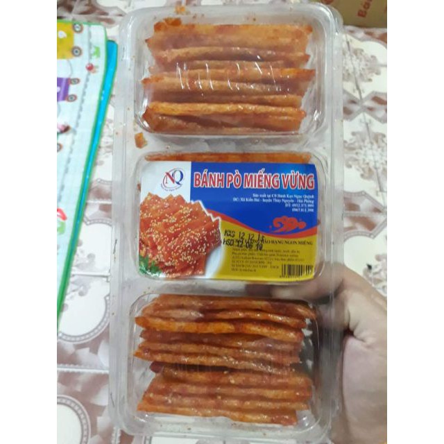 Bánh pò quẩy đặc sản hải phòng, hộp 70 cái (320g) vị cay, mùi bò truyền thống - đồ ăn vặt | BigBuy360 - bigbuy360.vn