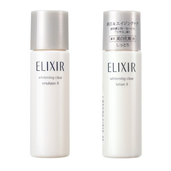 Set Dưỡng trắng da Elixir mini 30ml(7 ngày) - Nhật Bản