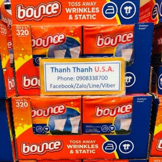 Giấy thơm quần áo #BOUNCE của Mỹ 🇺🇸