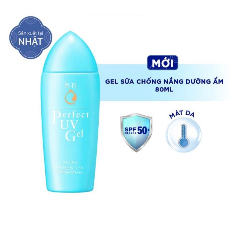 Kem chống nắng Senka UV Gel 80g (Chính hãng)