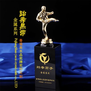 Cúp Tập Võ Taekwondo Bằng Kim Loại Chất Lượng Cao