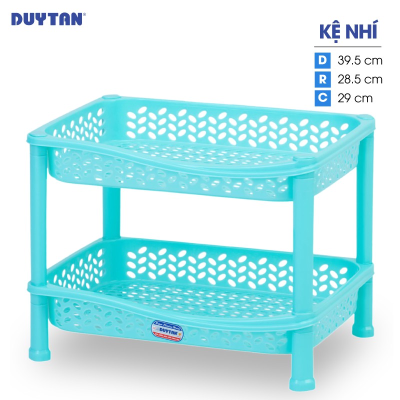 Kệ Nhựa Duy Tân size nhỏ loại 2 ngăn - No.K626/2