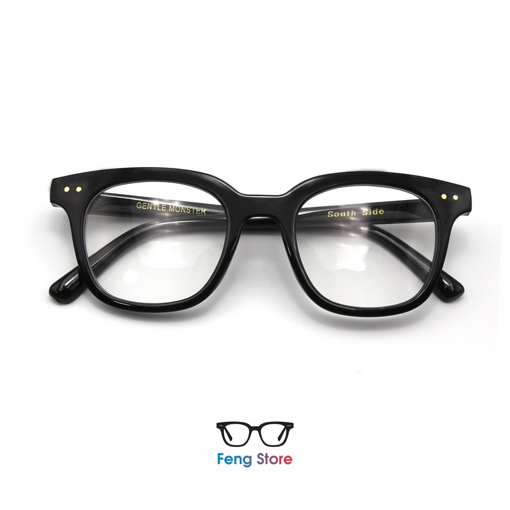 Gọng kính thời trang GM nam nữ [ logo v + có khắc chữ ]