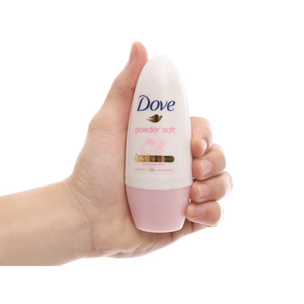 Lăn nách lăn khử mùi Dove dưỡng da trắng mịn 40ml