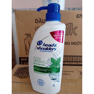 Dầu gội head shoulder bạc hà mát lạnh 625ml
