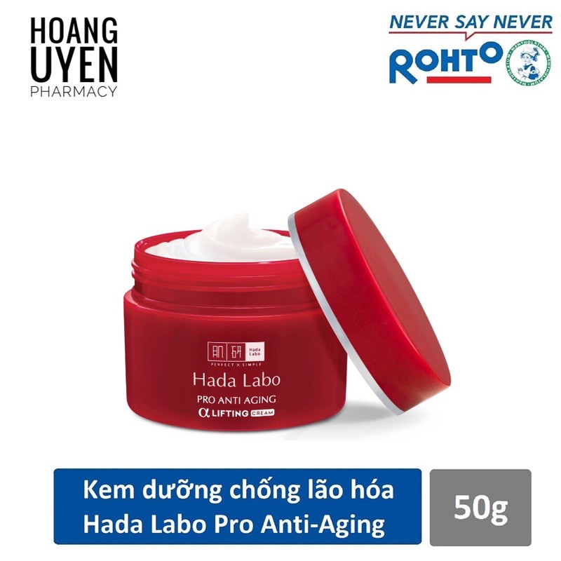 Kem dưỡng chống lão hoá Hada labo pro anti aging (Kem Hadalabo 50gr)