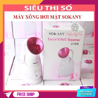 Máy xông hơi mặt phun sương Sokany giúp làm đẹp da mặt hiệu quả, máy xông hơi mặt Sokany chính hãng