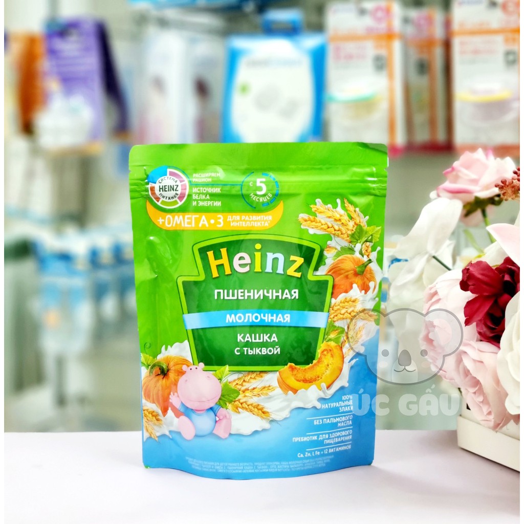 Bột ăn dặm HEINZ Nga gói 200g cho bé