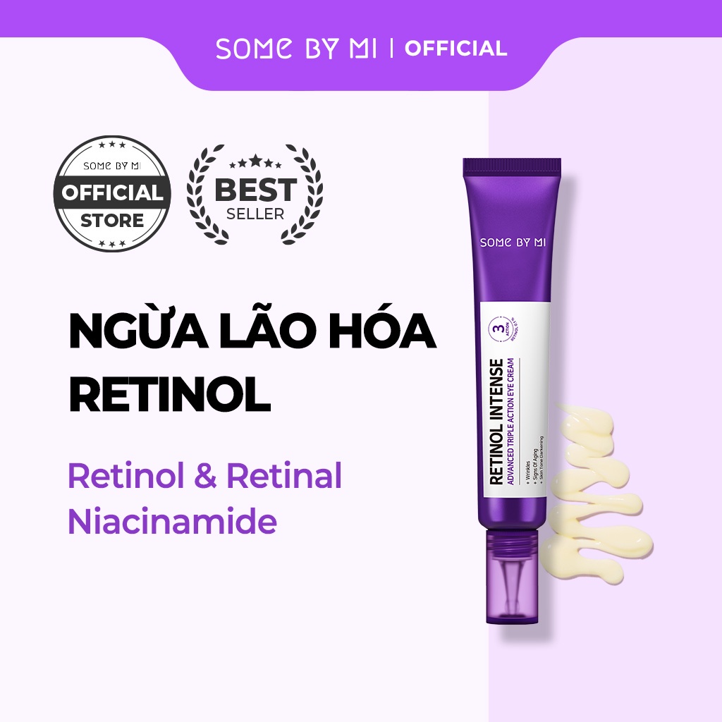 Kem Mắt RETINOL Ngừa Lão Hóa Some By Mi Intensive Advanced Triple Action