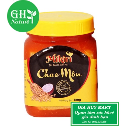 CHAO MÔN CAO CẤP PHA SẴN VỊ BÉO MIKIRIN 180GR