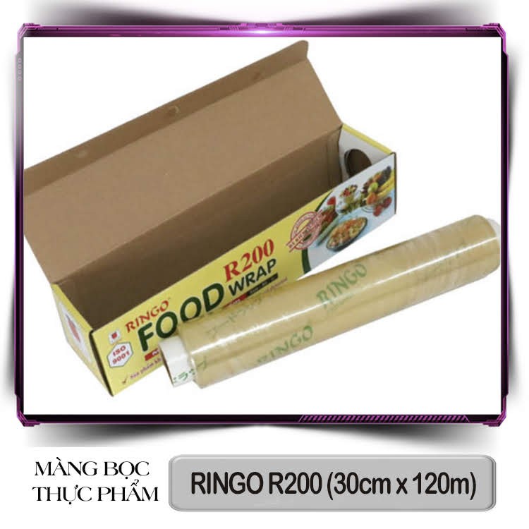 Màng bọc thực phẩm Ringo trung R 200 (30cm x 120m)