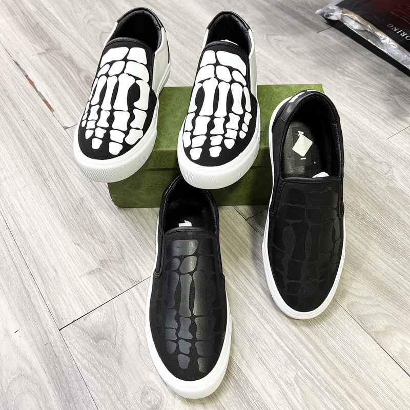 GIẦY SLIPON XƯƠNG TAY HOT HIT 2022 SIÊU CHẤT 2205, GIẦY LƯỜI NAM AMIRI BẢN ĐẸP
