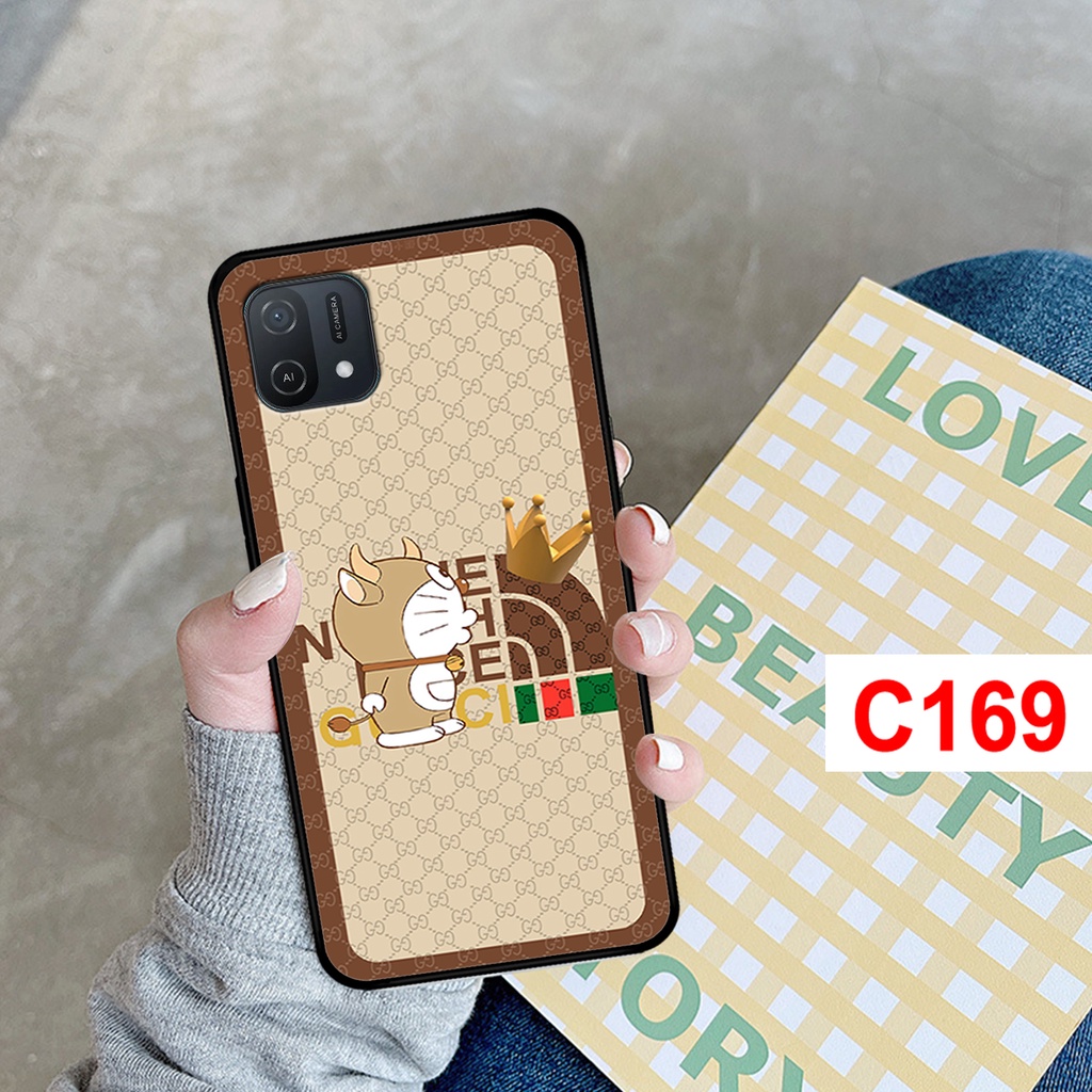 Ốp lưng Oppo A16k in hình gấu bearbrick , Doremon Guccii, Mickey L.V . ốp oppo a16k rẻ bền đẹp.