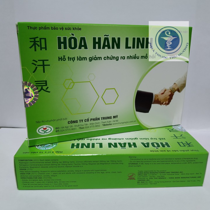 Hòa Hãn Linh hộp 30 viên