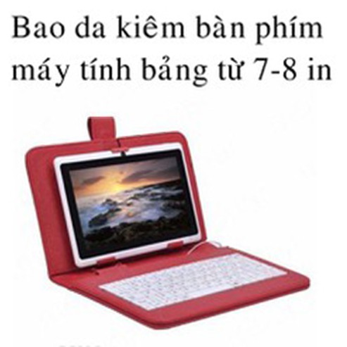 Bao Da Bàn Phím Máy Tính Bảng 7 Inch - 8 Inch