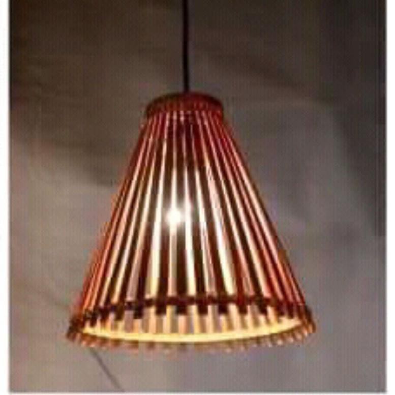 Đèn tre đèn mây tre đèn lồng tre đèn thả mây tre mã a002