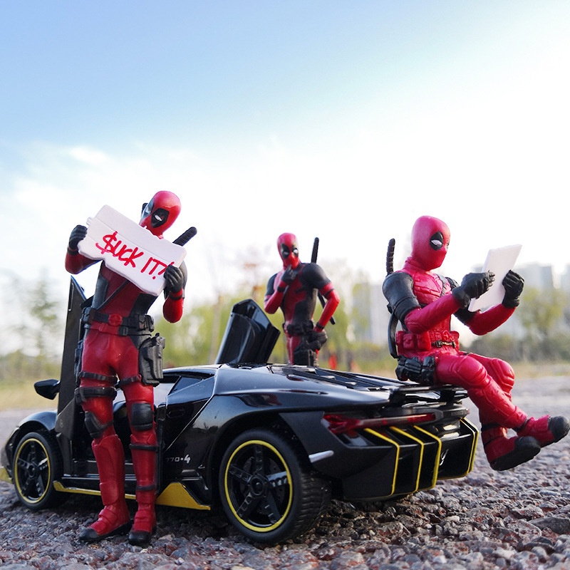 DISNEY 1 Mô Hình Đồ Chơi Nhân Vật X-men The Avengers Deadpool 10 Mẫu Bằng PVC