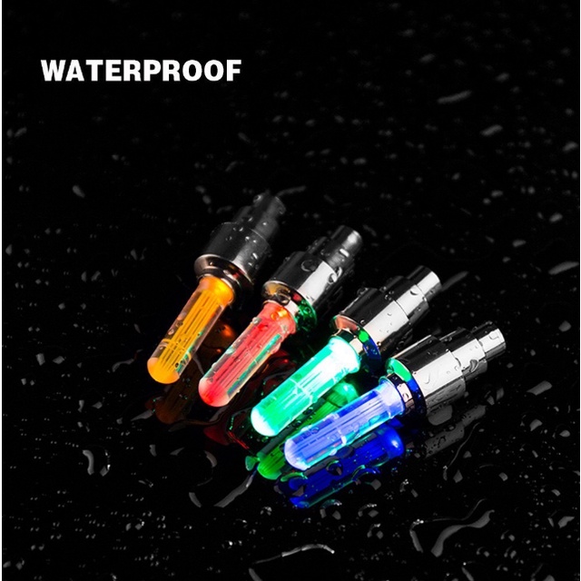 Đèn xe đạp , đèn led cài chân van xe đạp thể thao nhiều màu