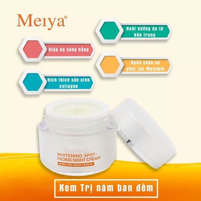 BỘ MỸ PHẨM MEIYA NHẬT BẢN 6 IN 1 MỚI CAO CẤP – NÁM, TÀN NHANG, DƯỠNG TRẮNG DA