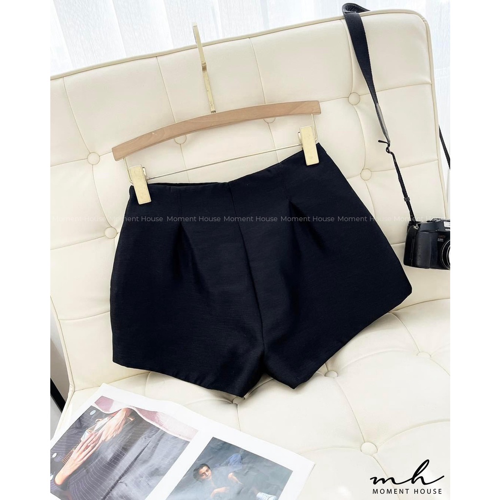 Quần đùi thiết kế, chất liệu đứng form may 2 lớp, hàng chuẩn y hình, kiểu dáng sang chảnh cực dễ phối đồ (Tapa Fine)