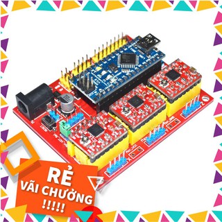 [GIÁ SỐC] Arduino CNC Shield V4 mạch điều khiển máy in 3d, phiên bản V4