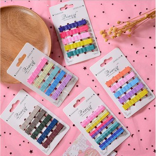 Kẹp tăm sắc màu kim tuyến vỉ 20 cái