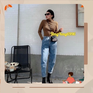 QUẦN JEANS BAGGY CẠP MÓC CHUN SAU MÃ 003