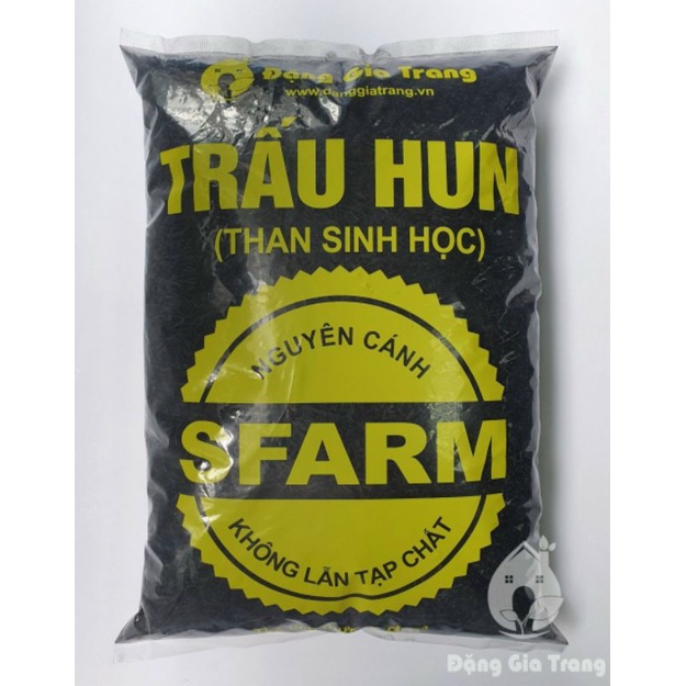 Trấu hun sfarm 5m3 (khoảng 500gr)