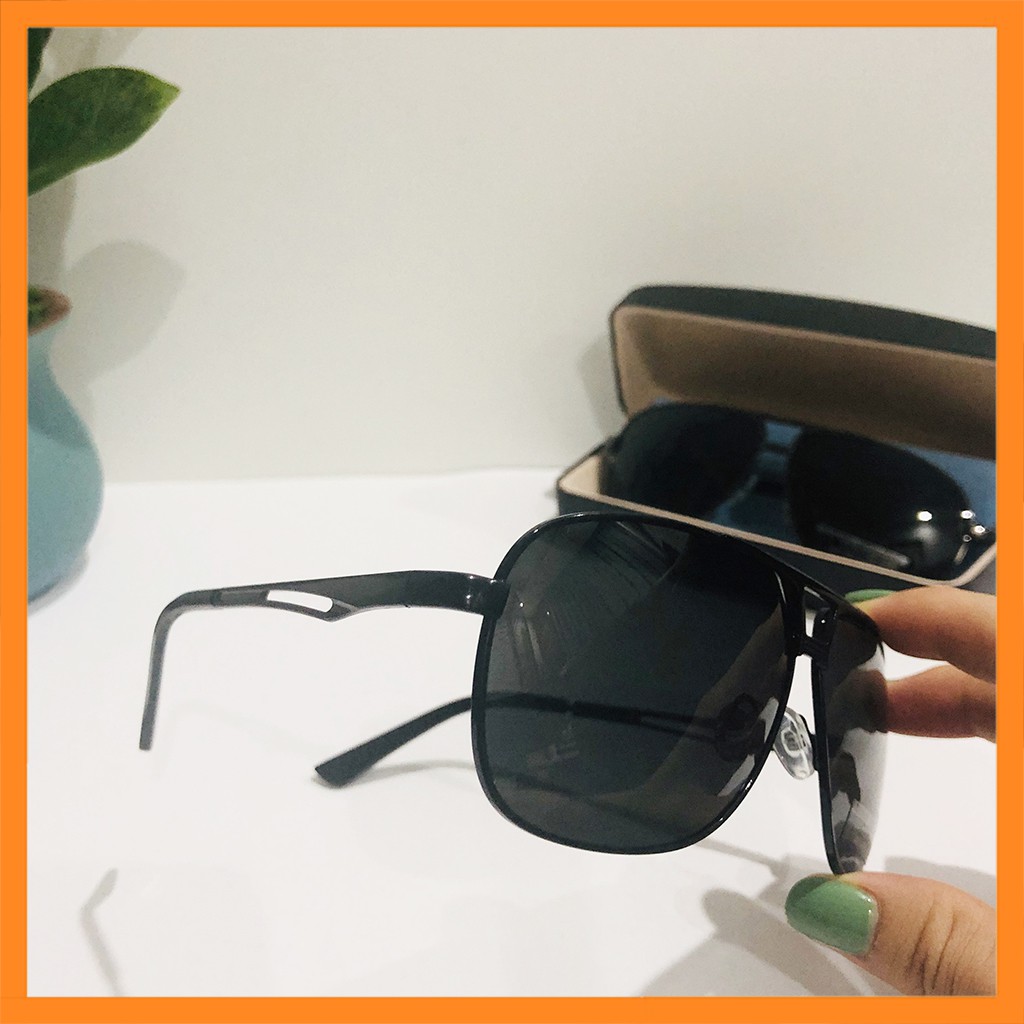 Mắt Kính Nam Tròng Kính Phân Cực HD Polarized Kính Râm Kính Mát Chống Tia UV400 Chống Nắng Chống Bụi | BigBuy360 - bigbuy360.vn