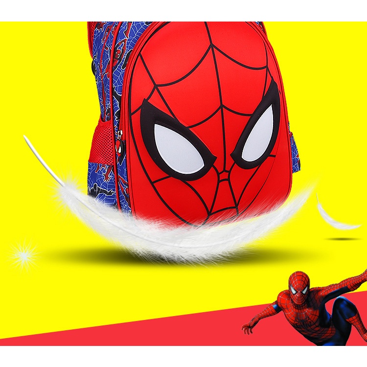 CẶP TÁP MẪU GIÁO VÀ TIỂU HỌC CHO BÉ TRAI HÌNH NGƯỜI NHỆN SPIDERMAN