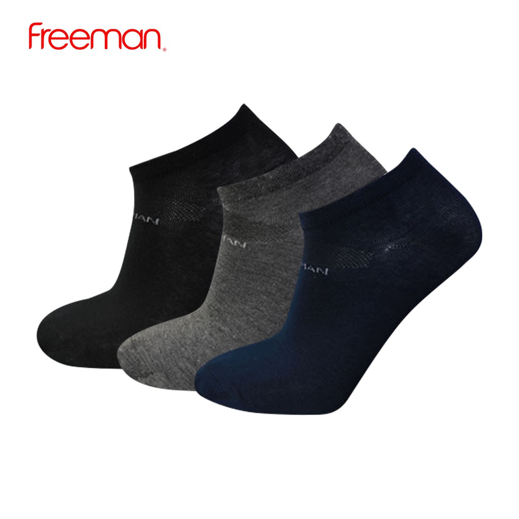 Tất ngắn dưới mắt cá, chất liệu cotton FREEMAN